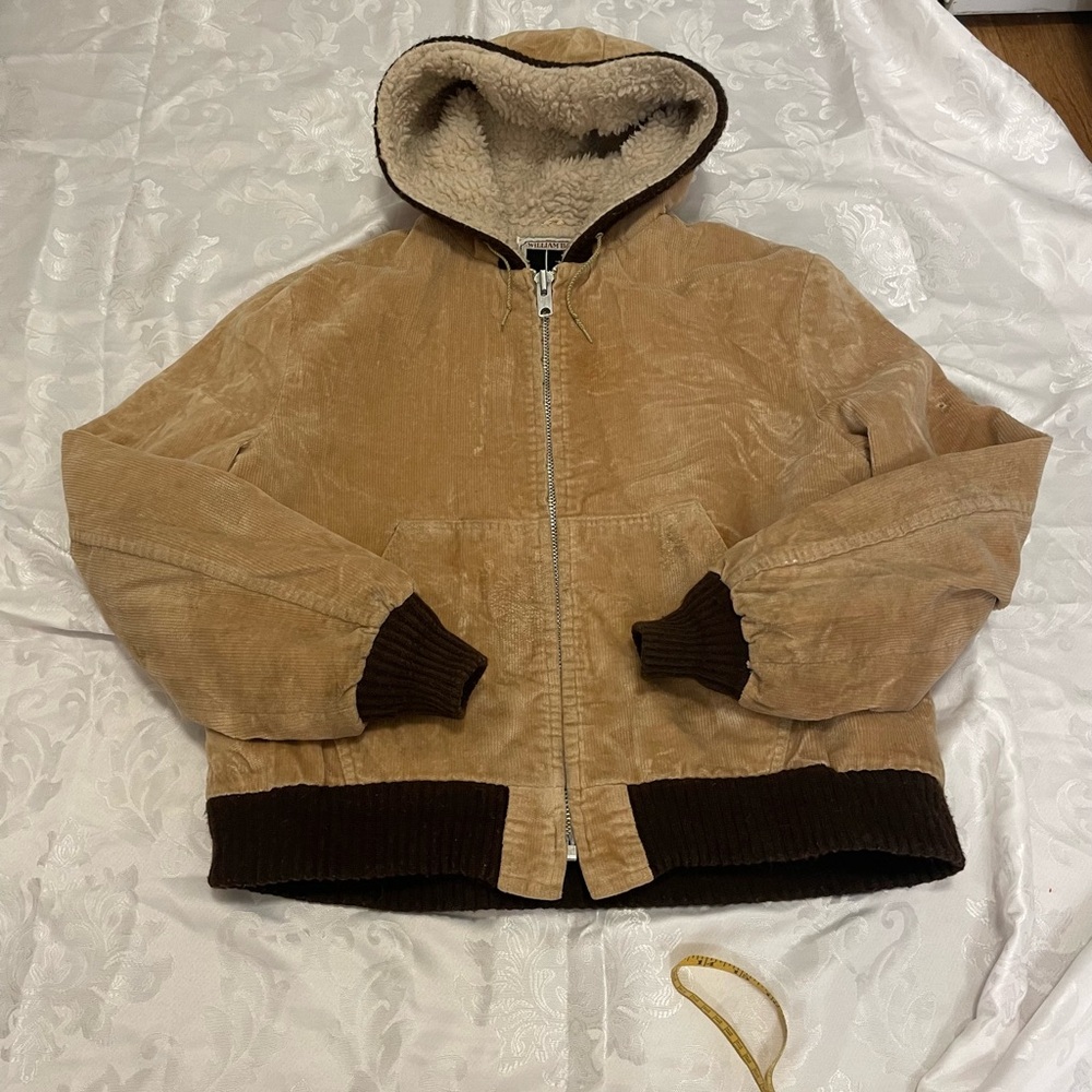 70’s Hooded Wool lined workwear Coat